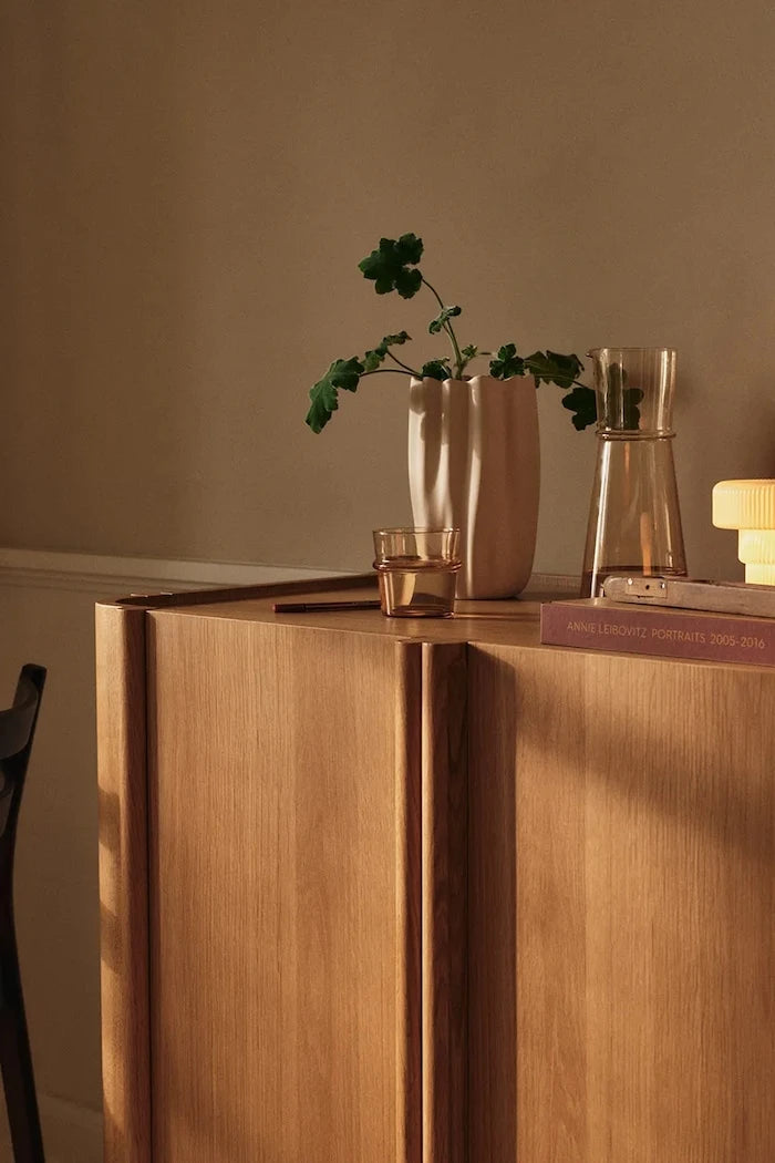 Ferm Living renkli cam karaf 25 x 11 cm