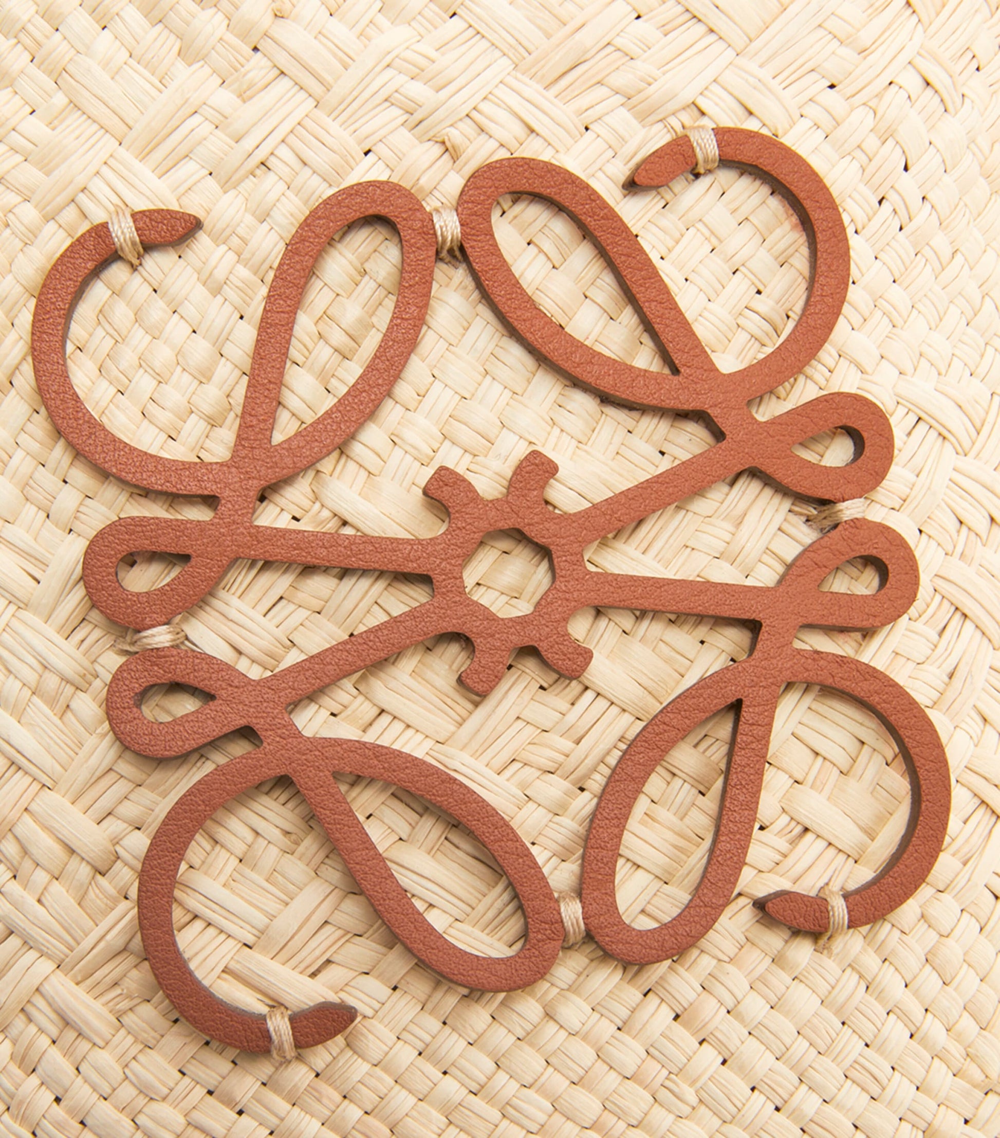 LOEWE Beige x Paula’s Ibiza Straw Bucket Bag