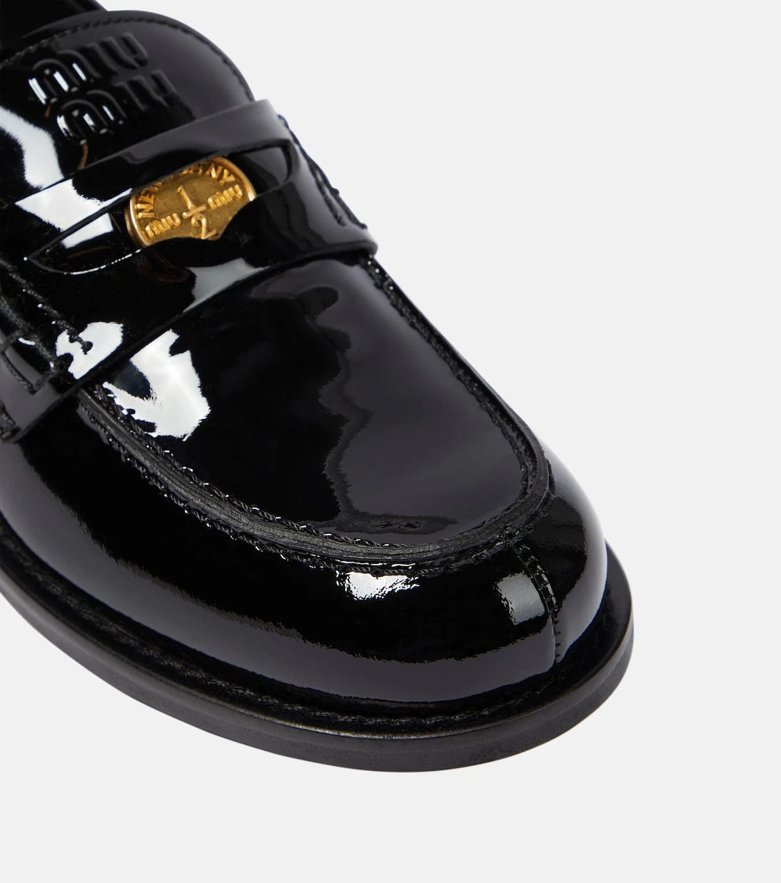 Miu Miu - Patent leather loafers