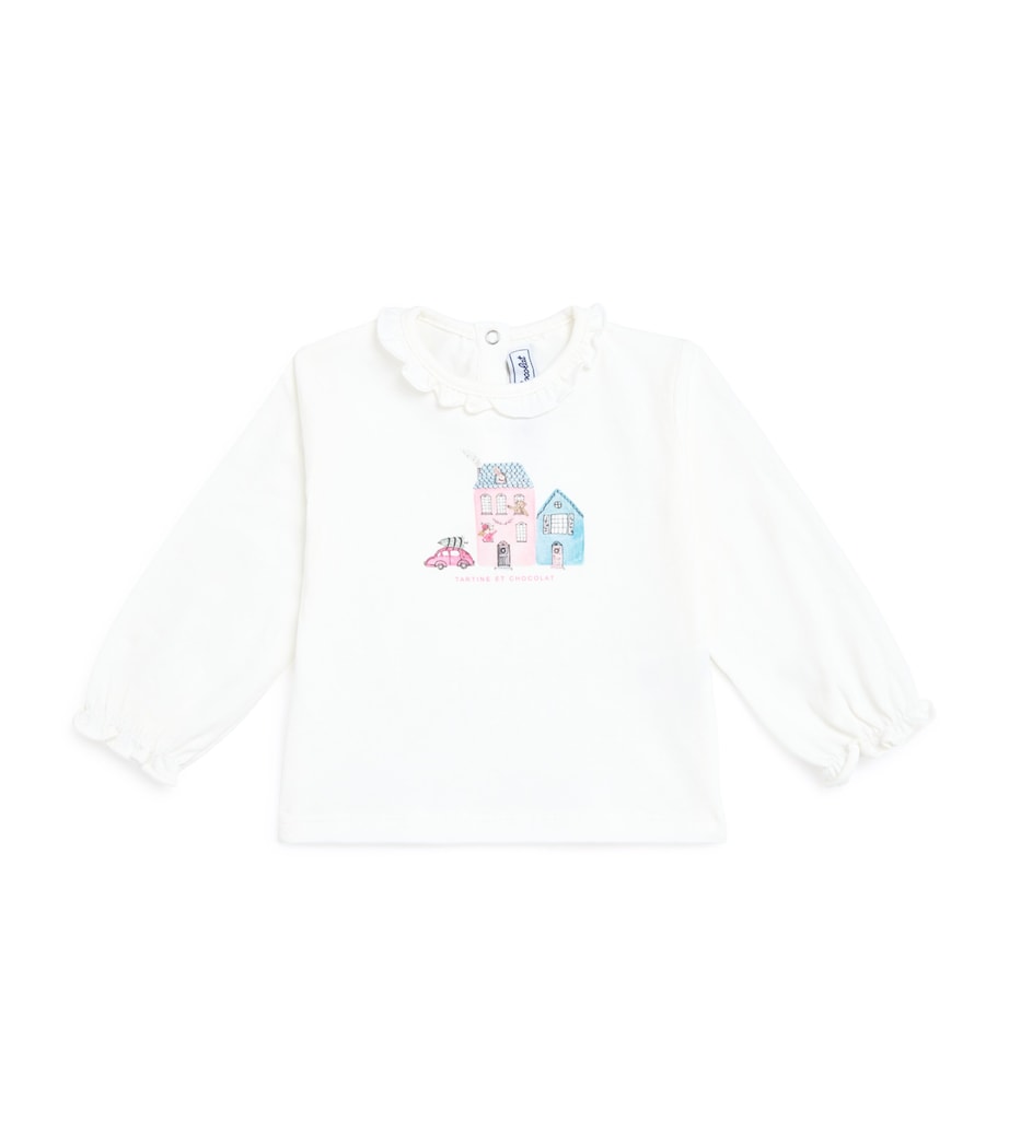 Cotton-Blend Christmas T-Shirt (3 Months–4 Years)