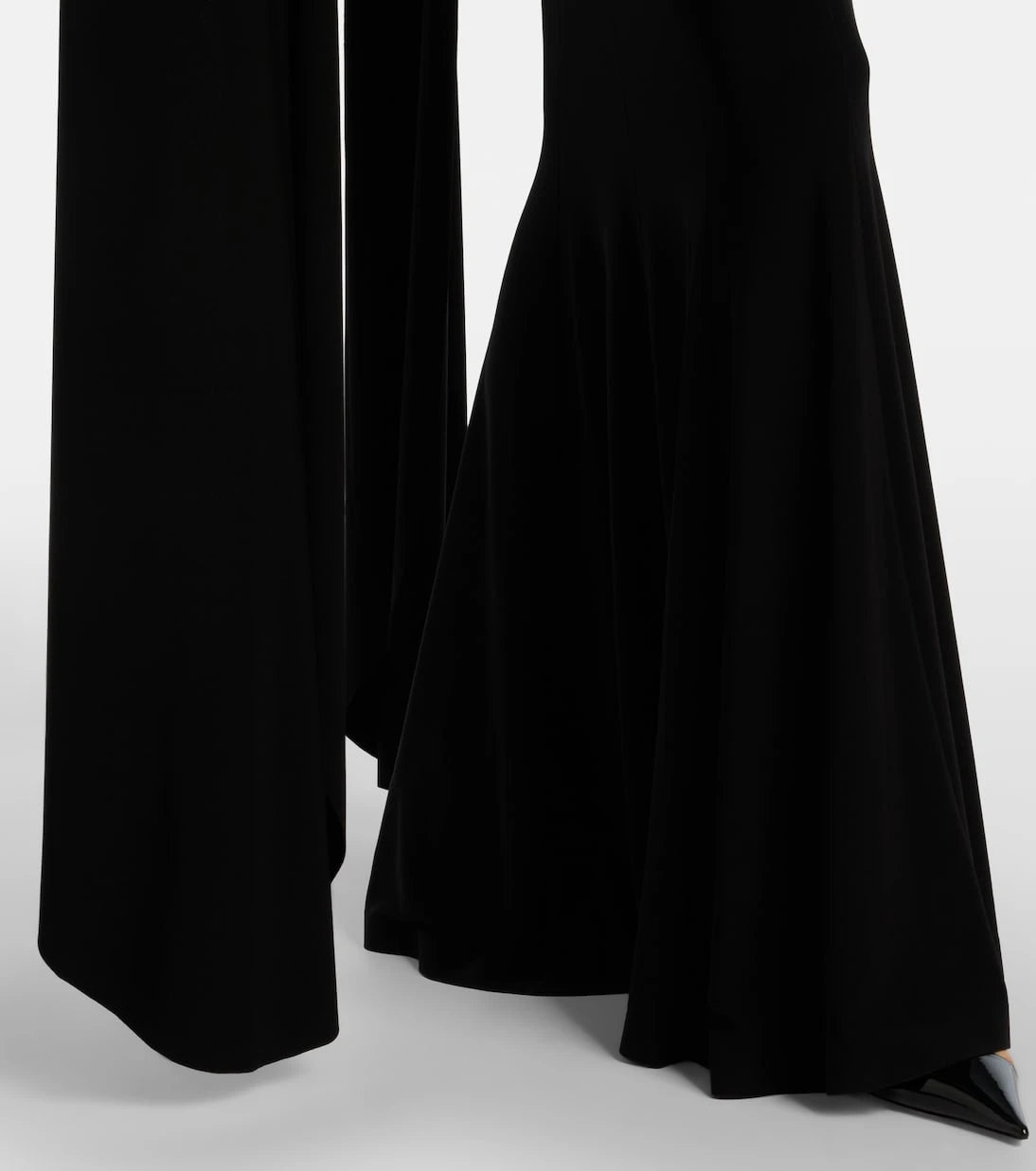 Norma Kamali - Draped off-shoulder jersey gown