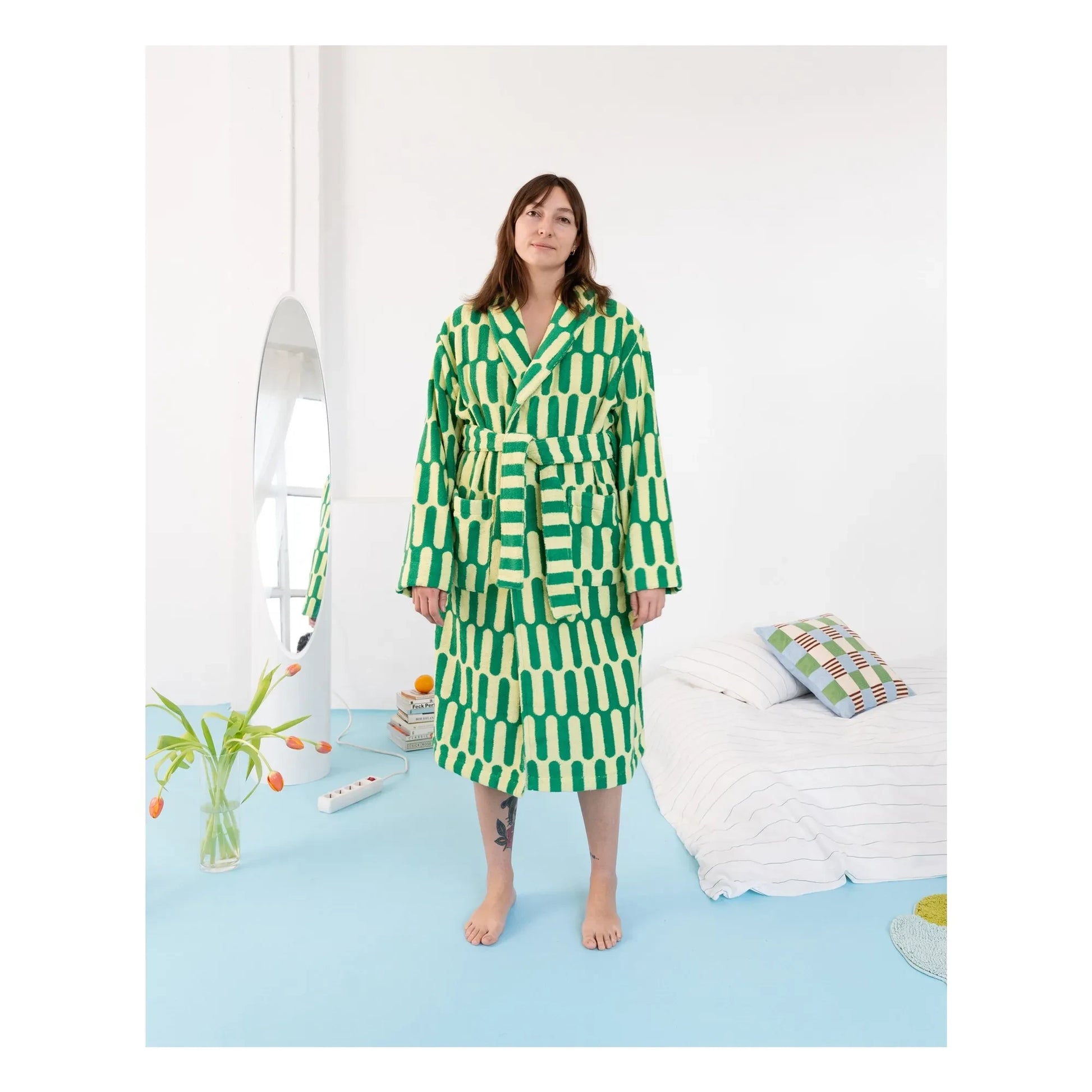 Tarta Gelatina - Paseo bathrobe | Green