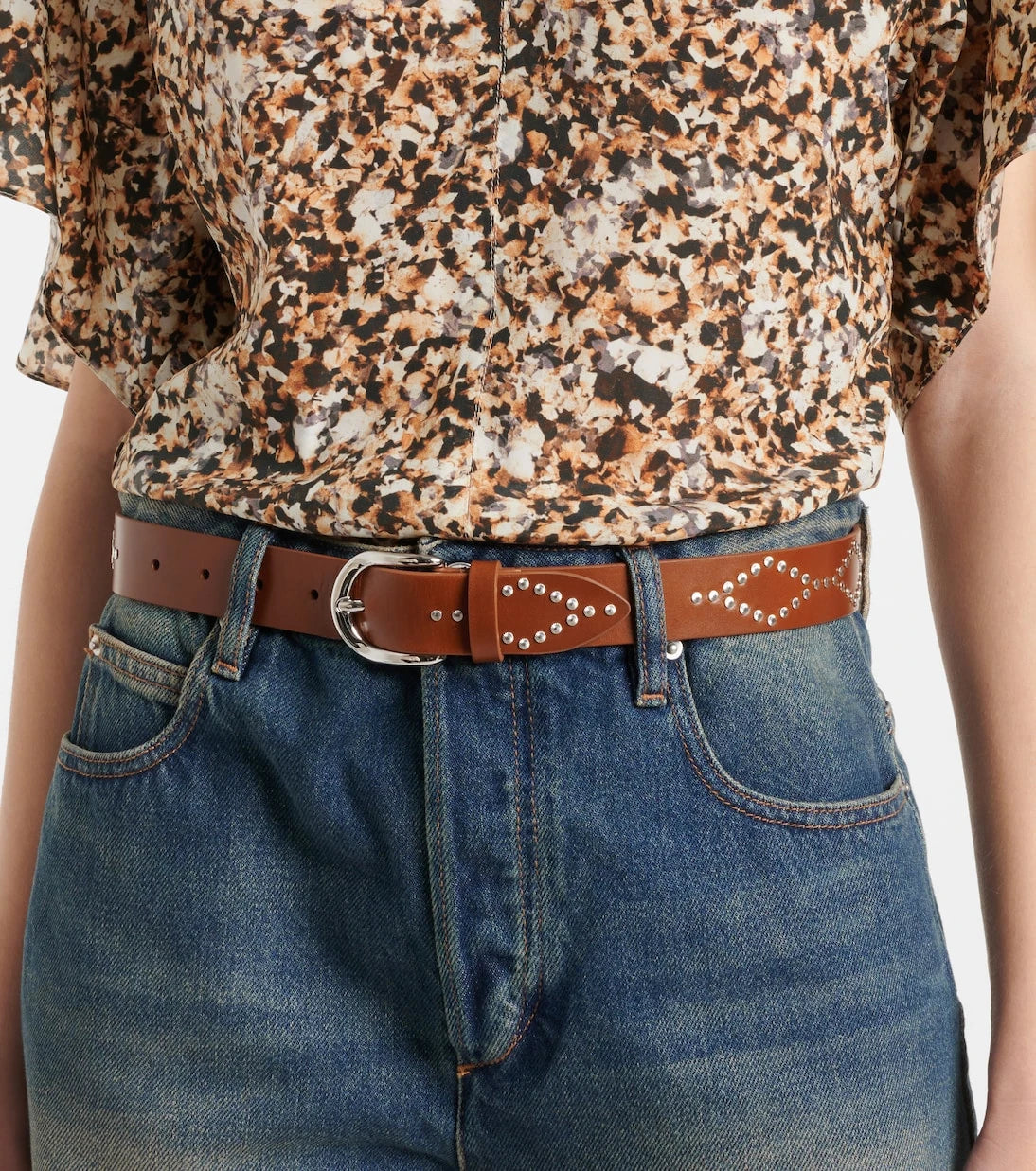 Isabel Marant - Liliana studded leather belt