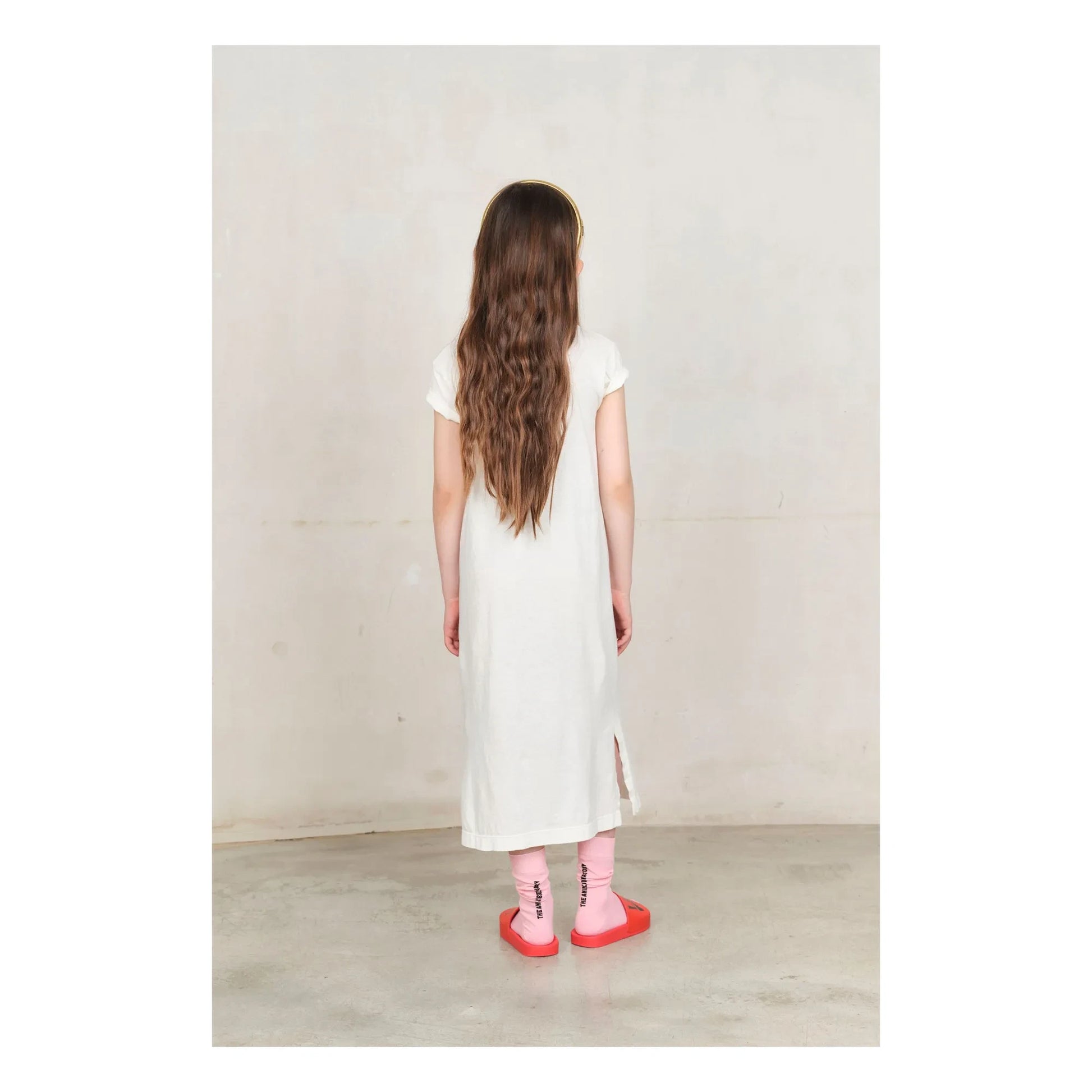 The Animals Observatory - Gorilla Lion dress | Ecru