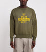 Polo Ralph Lauren Green Cotton-Blend Forestry Graphic Sweatshirt