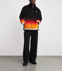 Multi Gradient Zip-Up Fleece