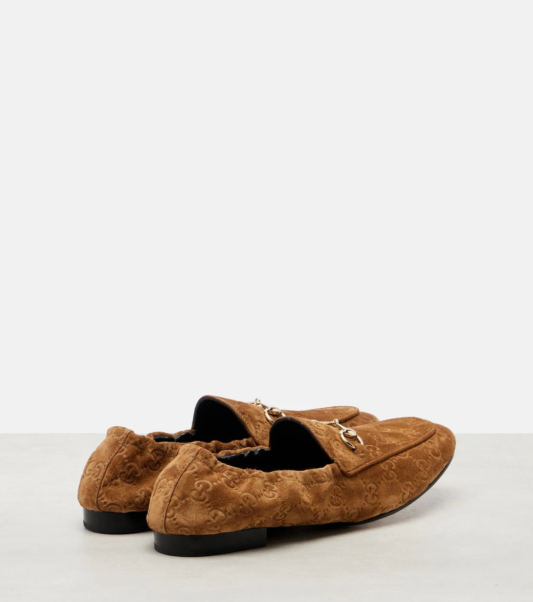 Gucci - Jordaan Doria suede loafers