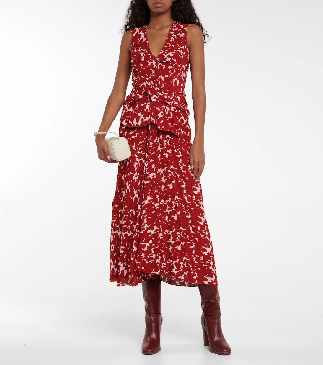 Altuzarra - Kalliope crêpe midi skirt