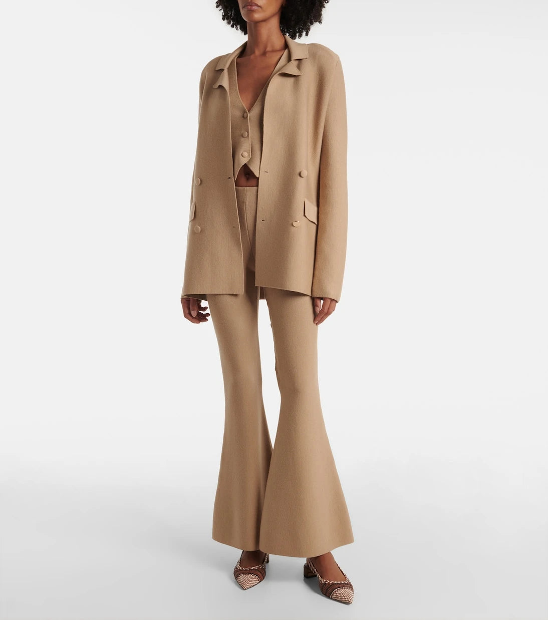 Gabriela Hearst - Virgin wool flared pants