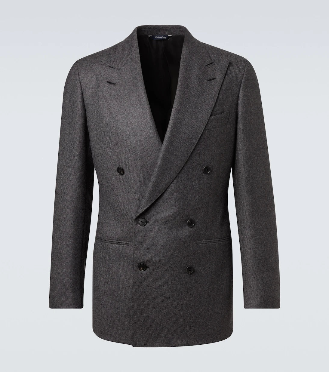 Saman Amel - Double-breasted wool suit jacket