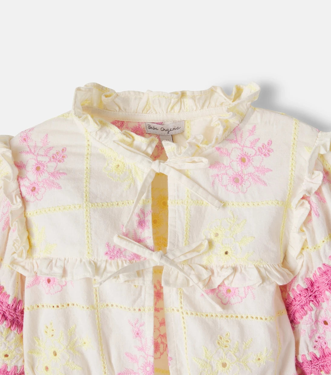 Bebe Organic - Alba cotton blouse and skirt set