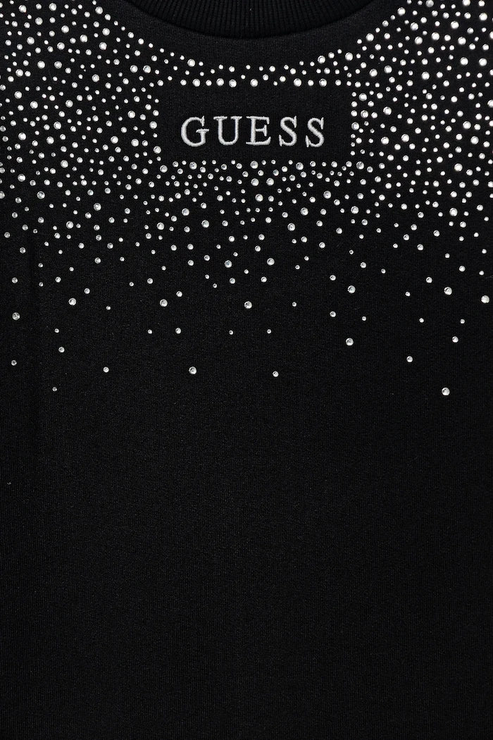 Детска памучна рокля Guess