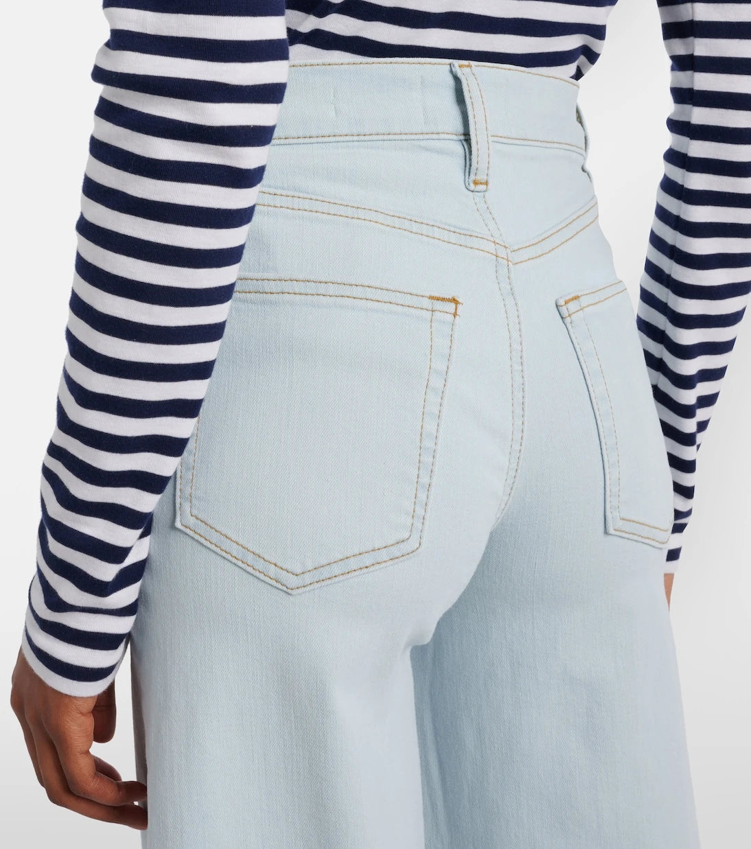 Frame - Le Slim Palazzo wide-leg jeans