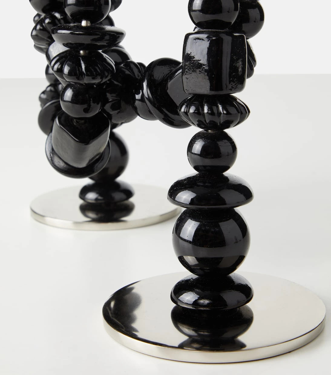 Polspotten - Beads glass candle holder