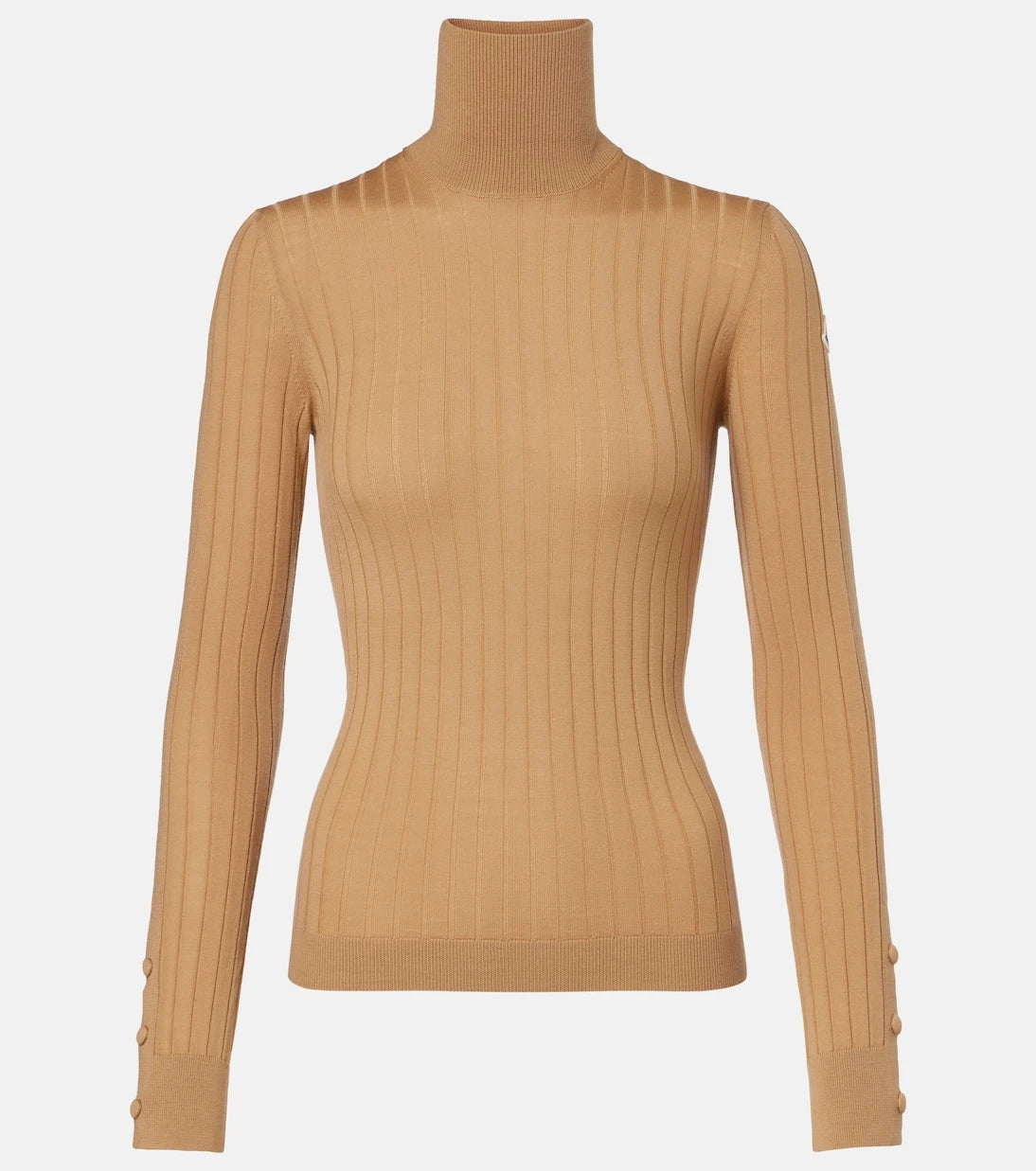 Moncler - Wool and cashmere turtleneck sweater