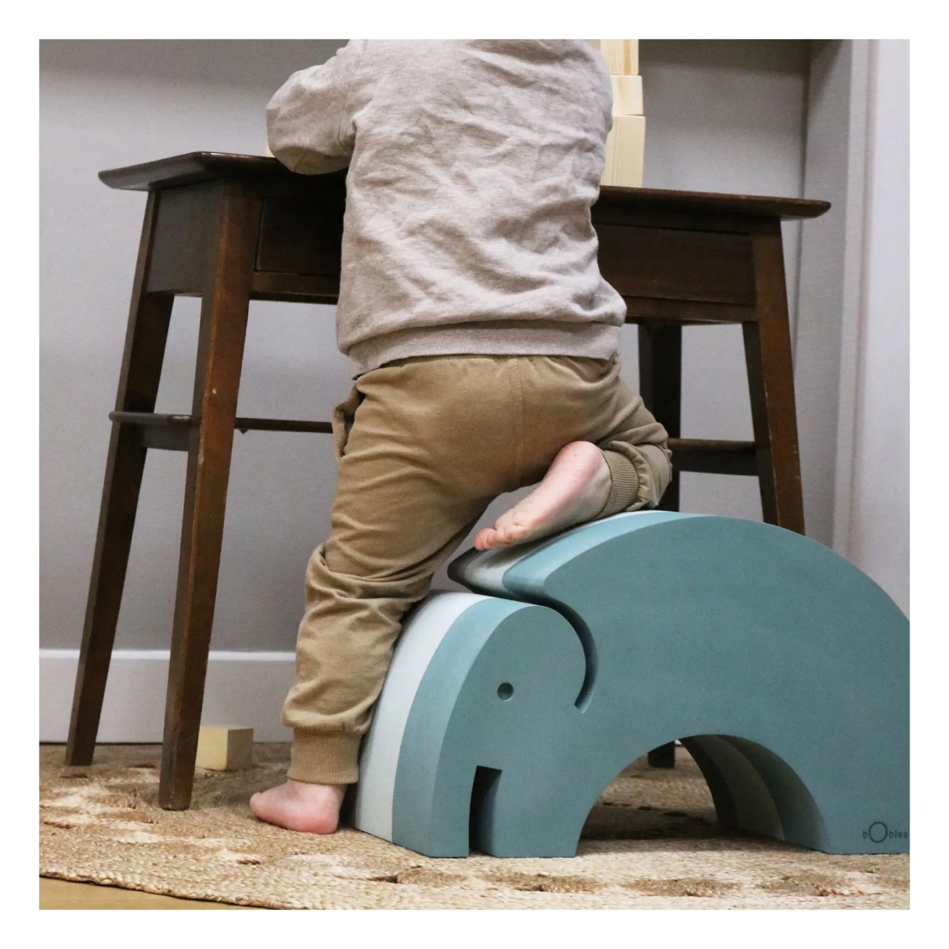 BObles - Elephant EVA Tumbling Furniture | Green
