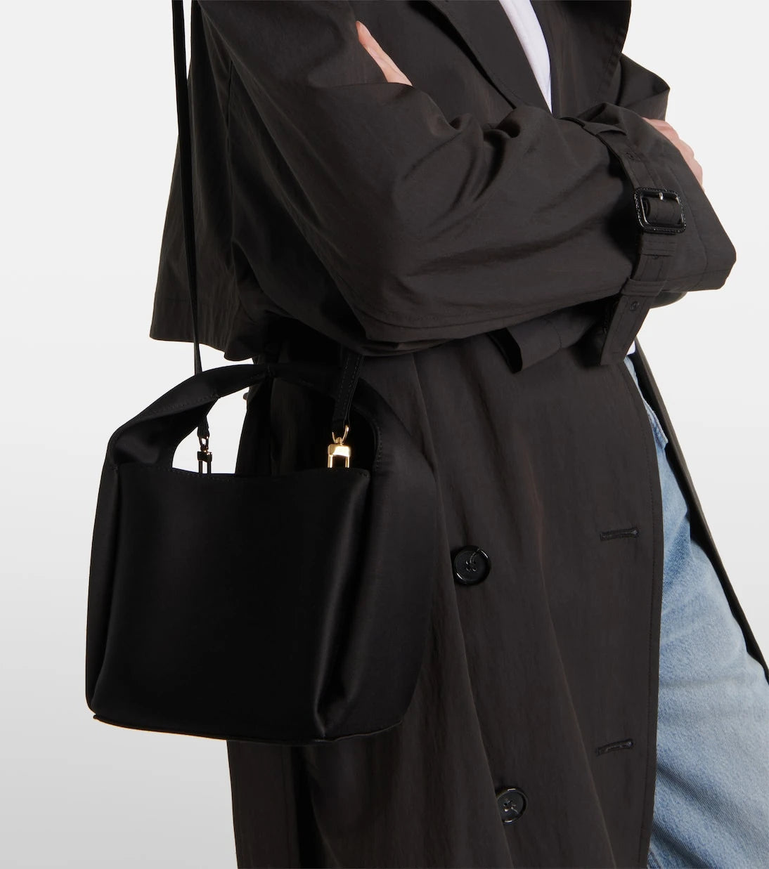 Toteme - Petite satin tote bag