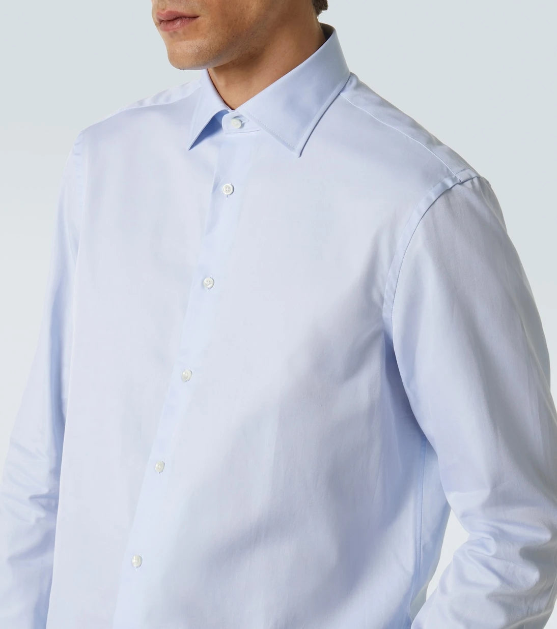 Canali - Cotton poplin shirt