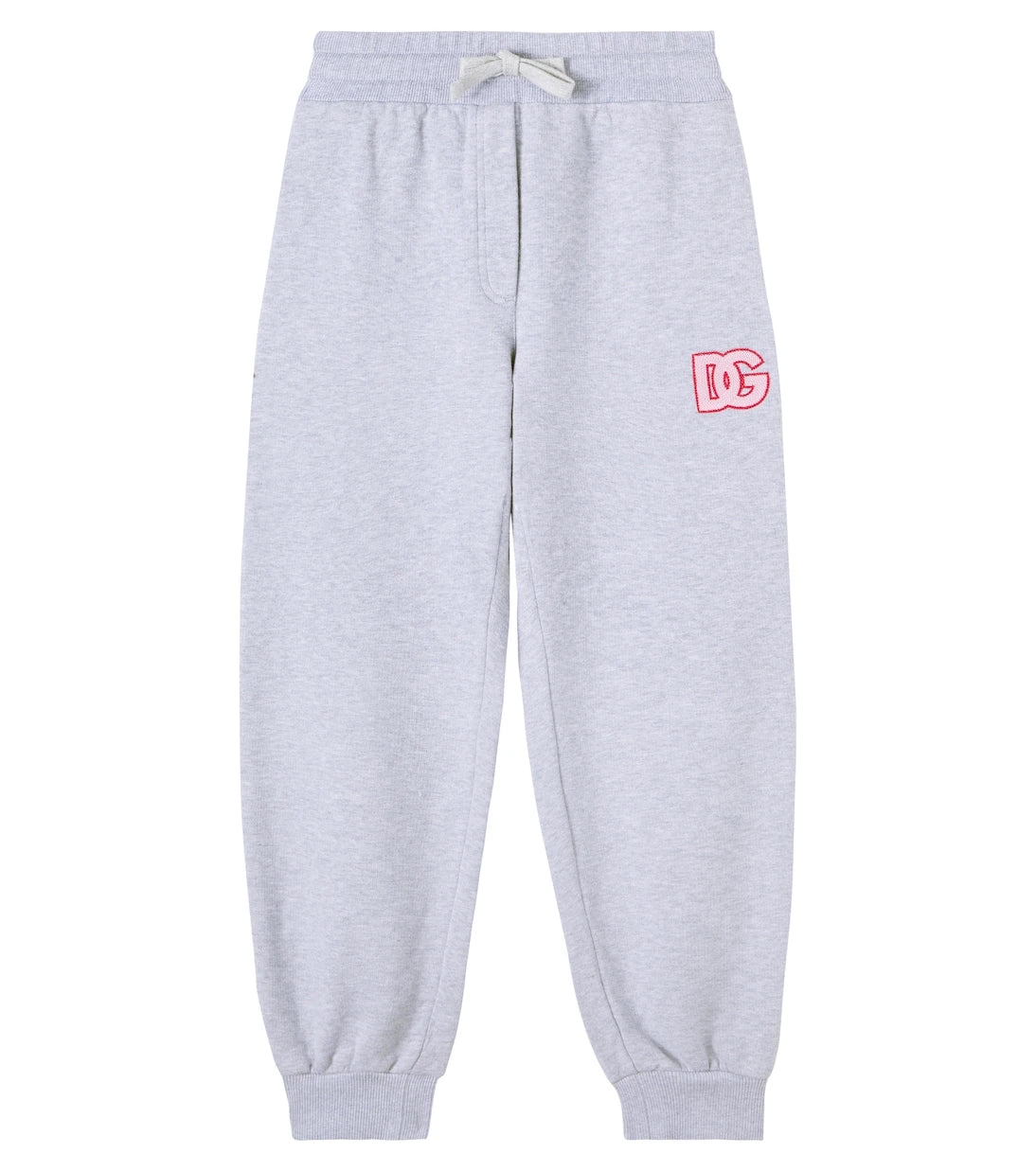 Dolce&Gabbana Kids - DG cotton fleece sweatpants