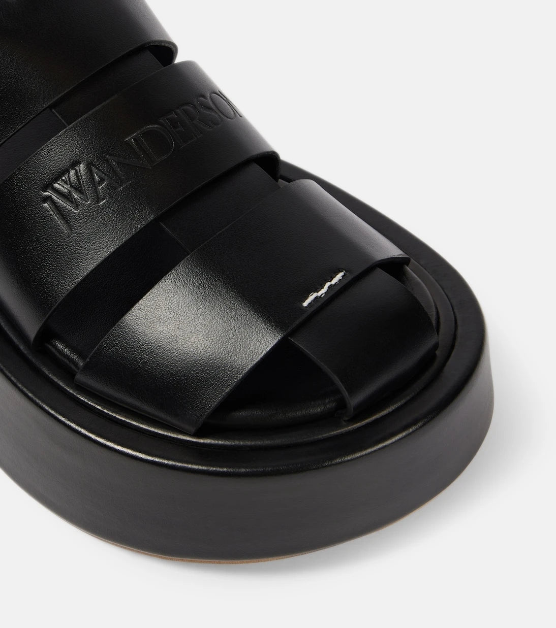 JW Anderson - Fisherman leather platform sandals
