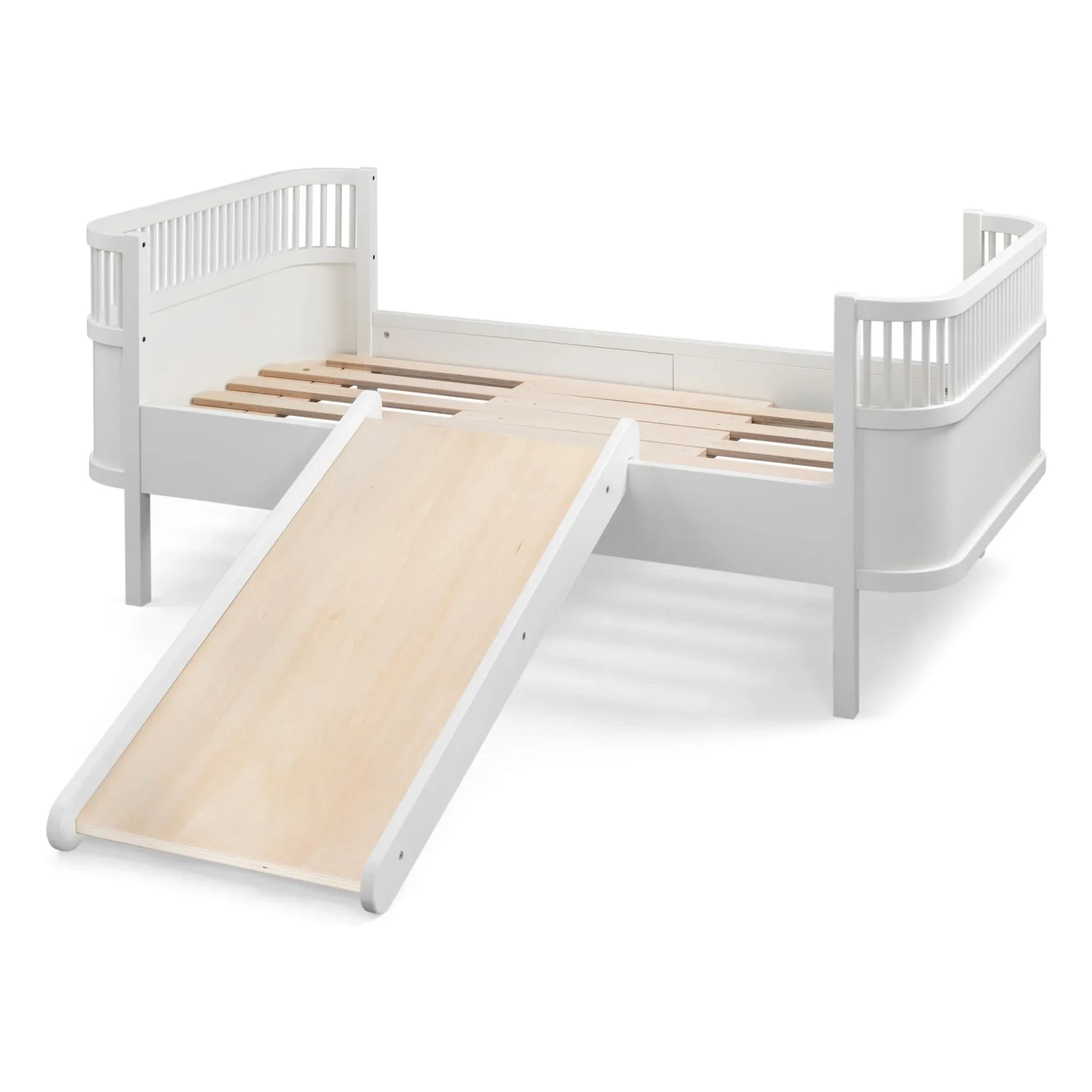 Sebra - 2 in 1 bed slide | White