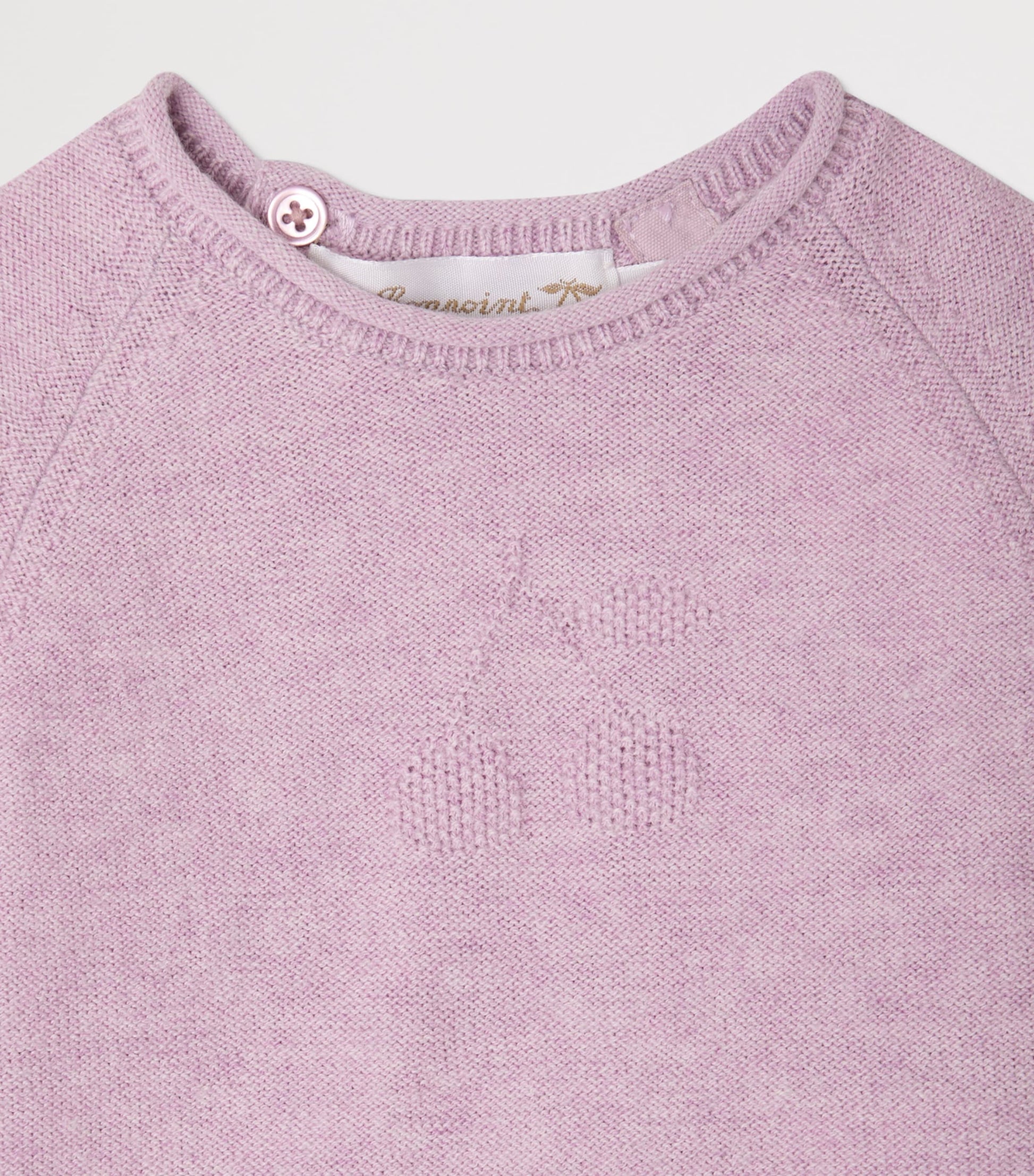 Bonpoint Cotton-Cashmere Loana Top and Trousers Set (1-18 Months)