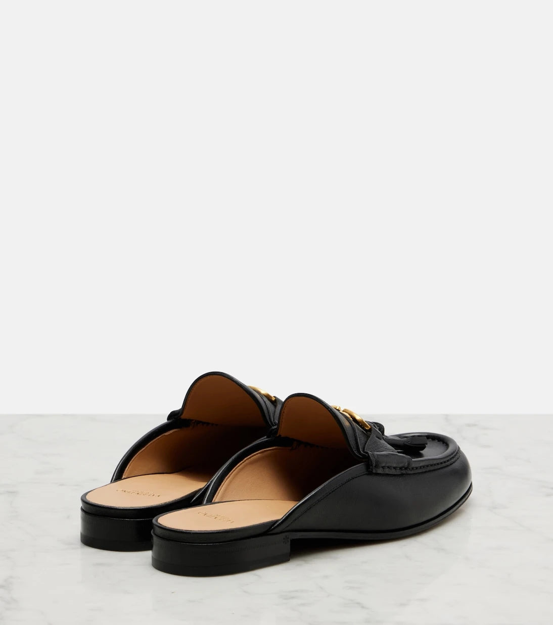 Valentino Garavani - VLogo tasseled leather mules