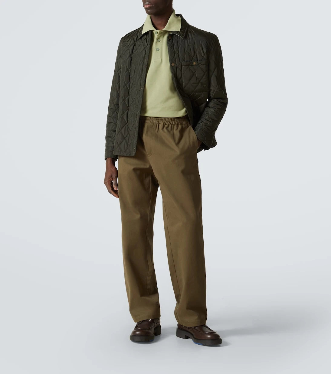 Burberry - Embroidered cotton polo shirt