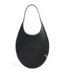 Leather Pierced Shoulder Bag
