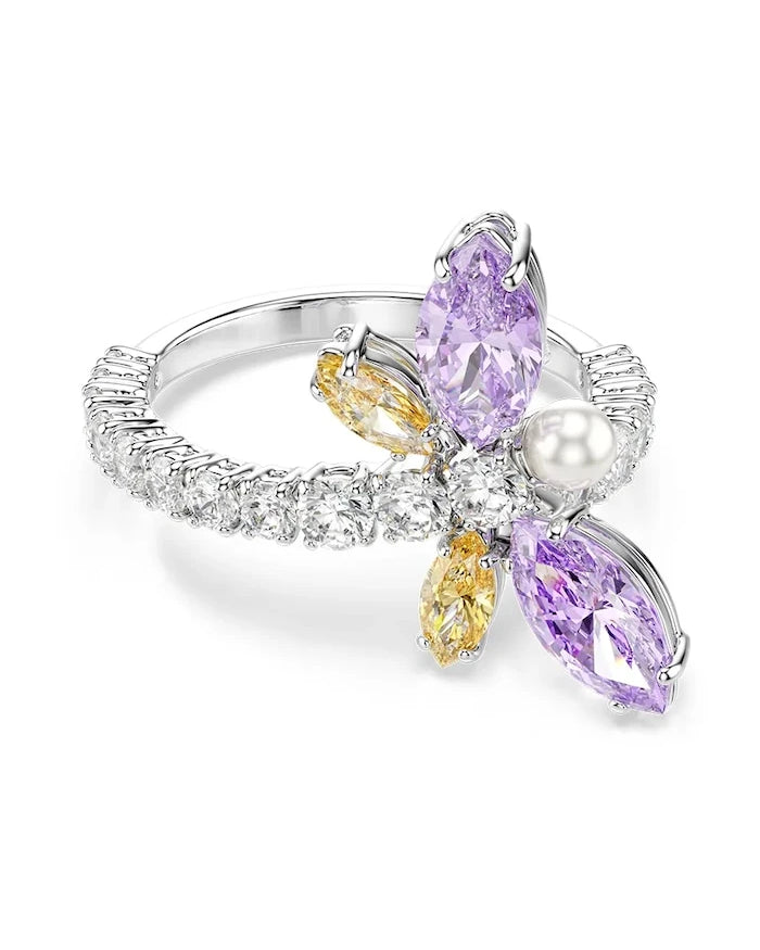 Swarovski Пръстен дамски от метал кристал Swarovski Ariana Grande x Swarovski