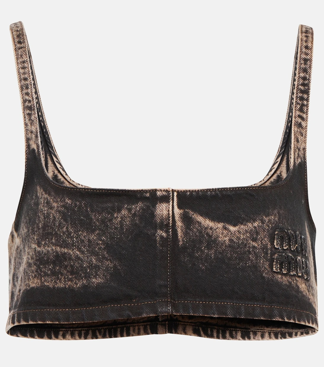 Miu Miu - Denim bralette