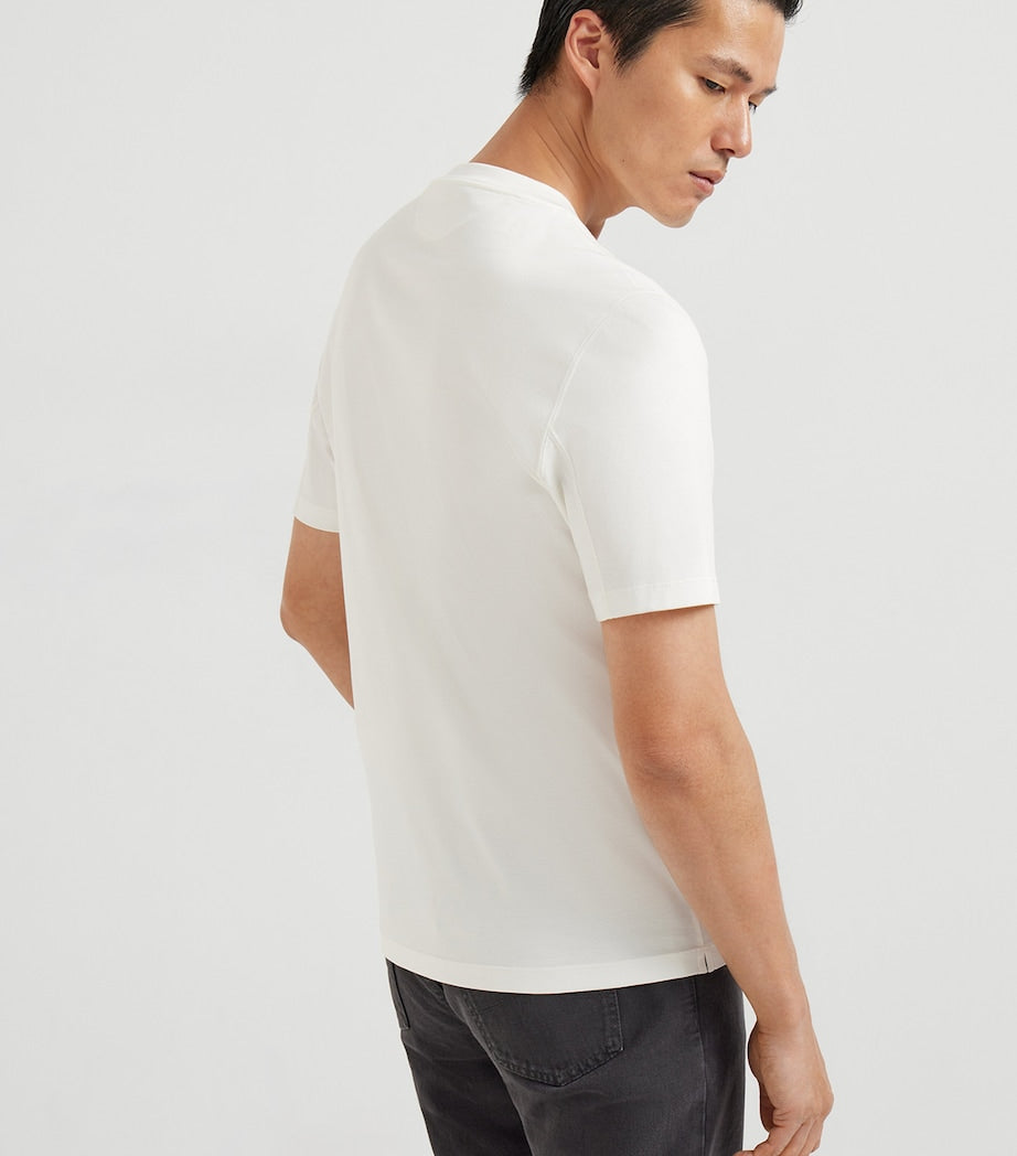 Cotton Anamnesis Print T-Shirt