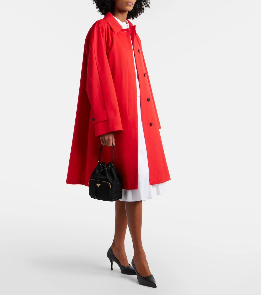 Prada - Prada Duet Small Re-Nylon bucket bag