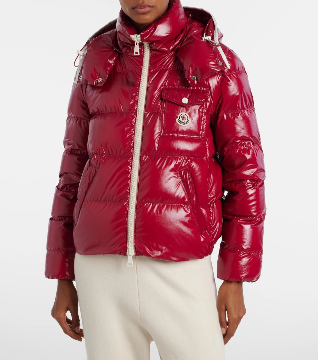 Moncler - Andro hooded down jacket