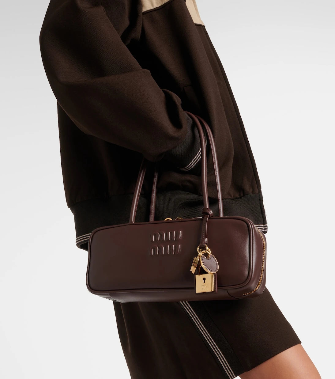 Miu Miu - Beau leather shoulder bag