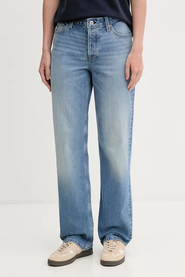 Tommy Jeans дънки straight дамски