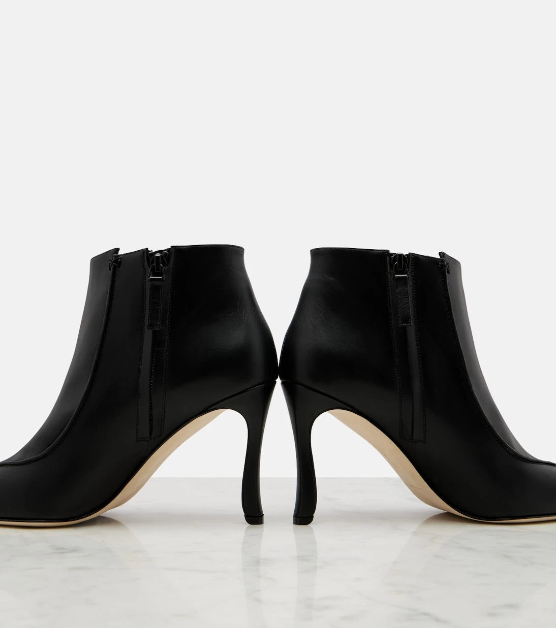 Manolo Blahnik - Milleta leather ankle boots