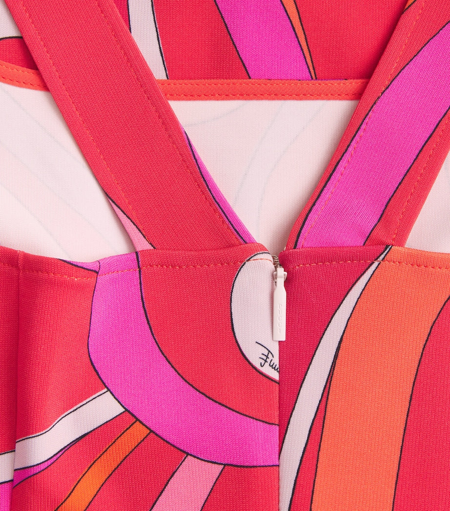 PUCCI Multi Jersey Iride Print Mini Dress