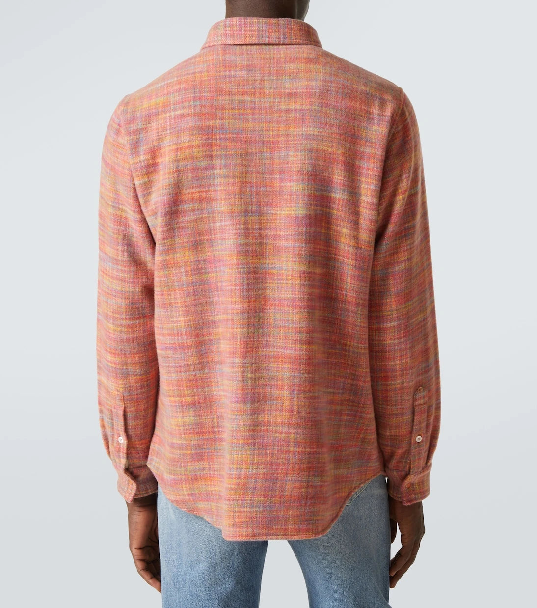 God's True Cashmere - Flower space-dyed cashmere shirt