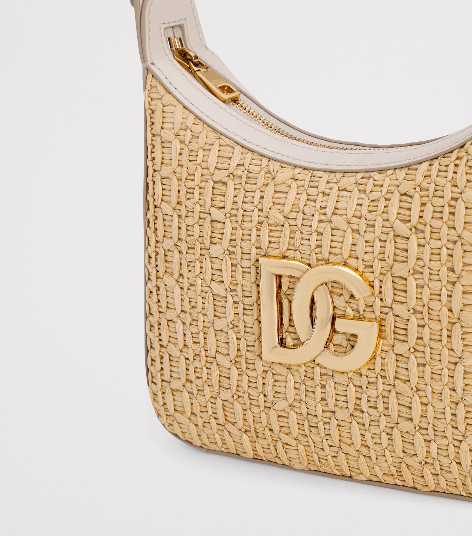 Multi Raffia Shoulder Bag