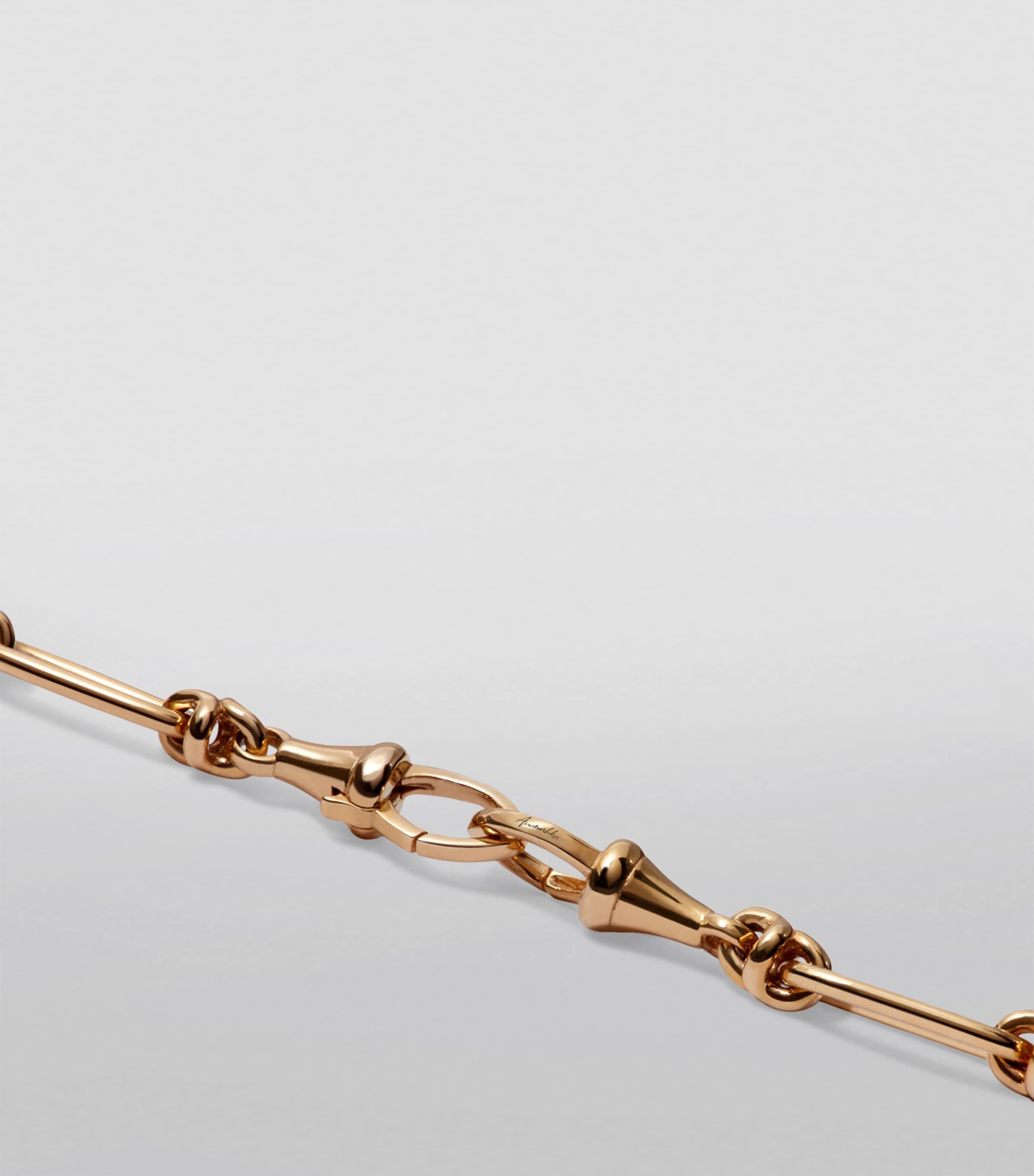Annoushka Yellow Gold Knuckle Bold Link Chain Necklace