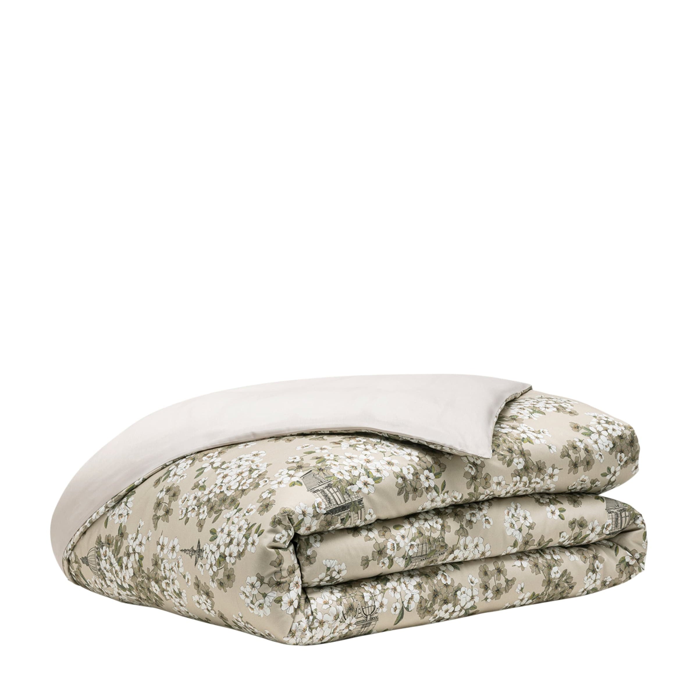 Organic Cotton Fine Fleur King Duvet Cover (230cm x 220cm)