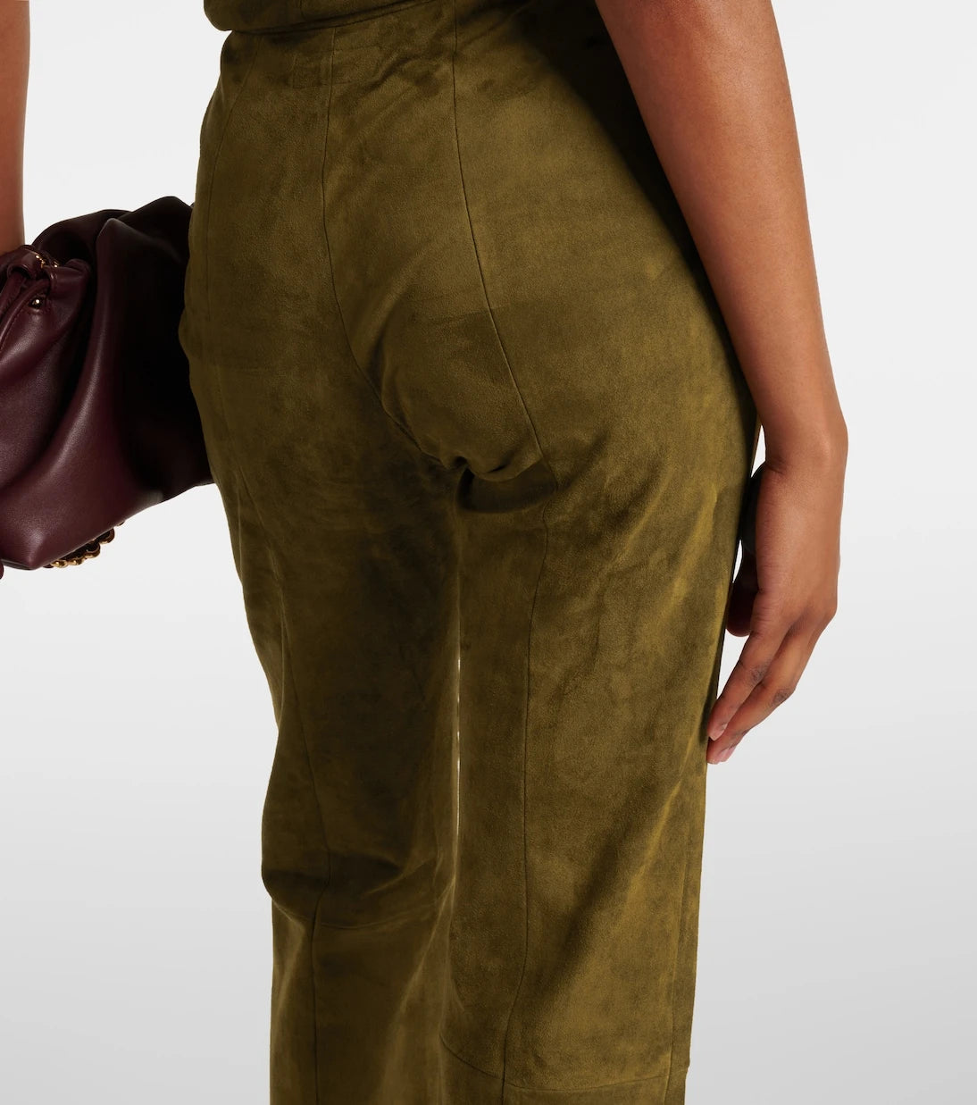 Stouls - Kam 24 suede flared pants