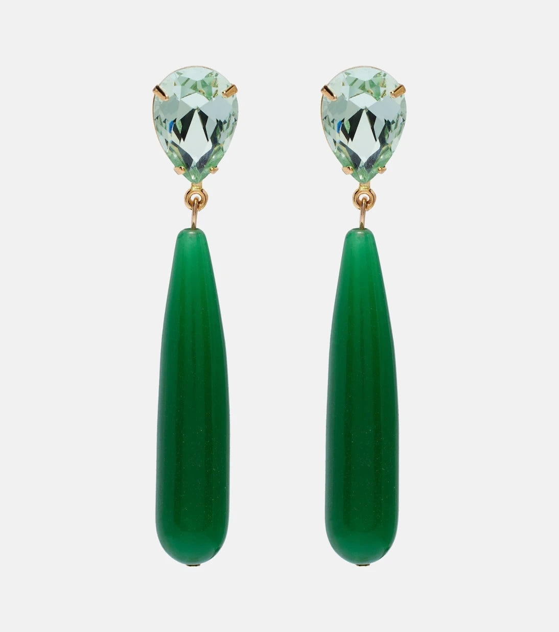 Jennifer Behr - Caroline embellished drop earrings