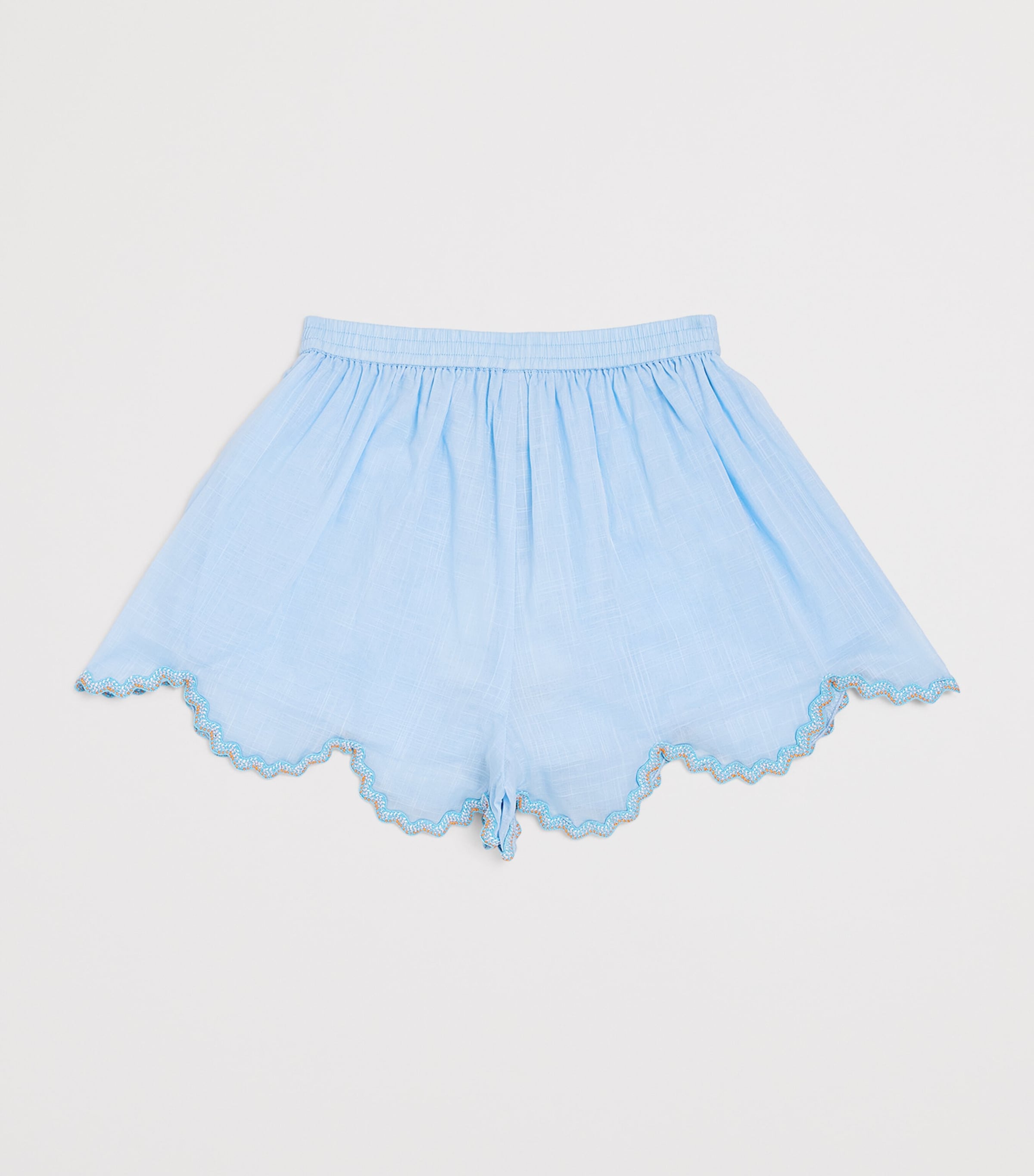 Cotton Cascadian Ric Rac Shorts (2-12 Years)