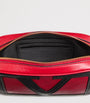 Valentino Garavani Red Leather Viva Superstar Belt Bag