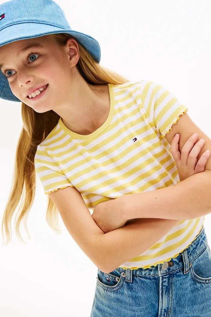 Tommy Hilfiger тениска за деца от памук