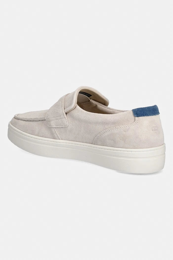 Tommy Hilfiger erkek süet mokasen MODERN LIGHT HYBRID SUEDE LOAFER