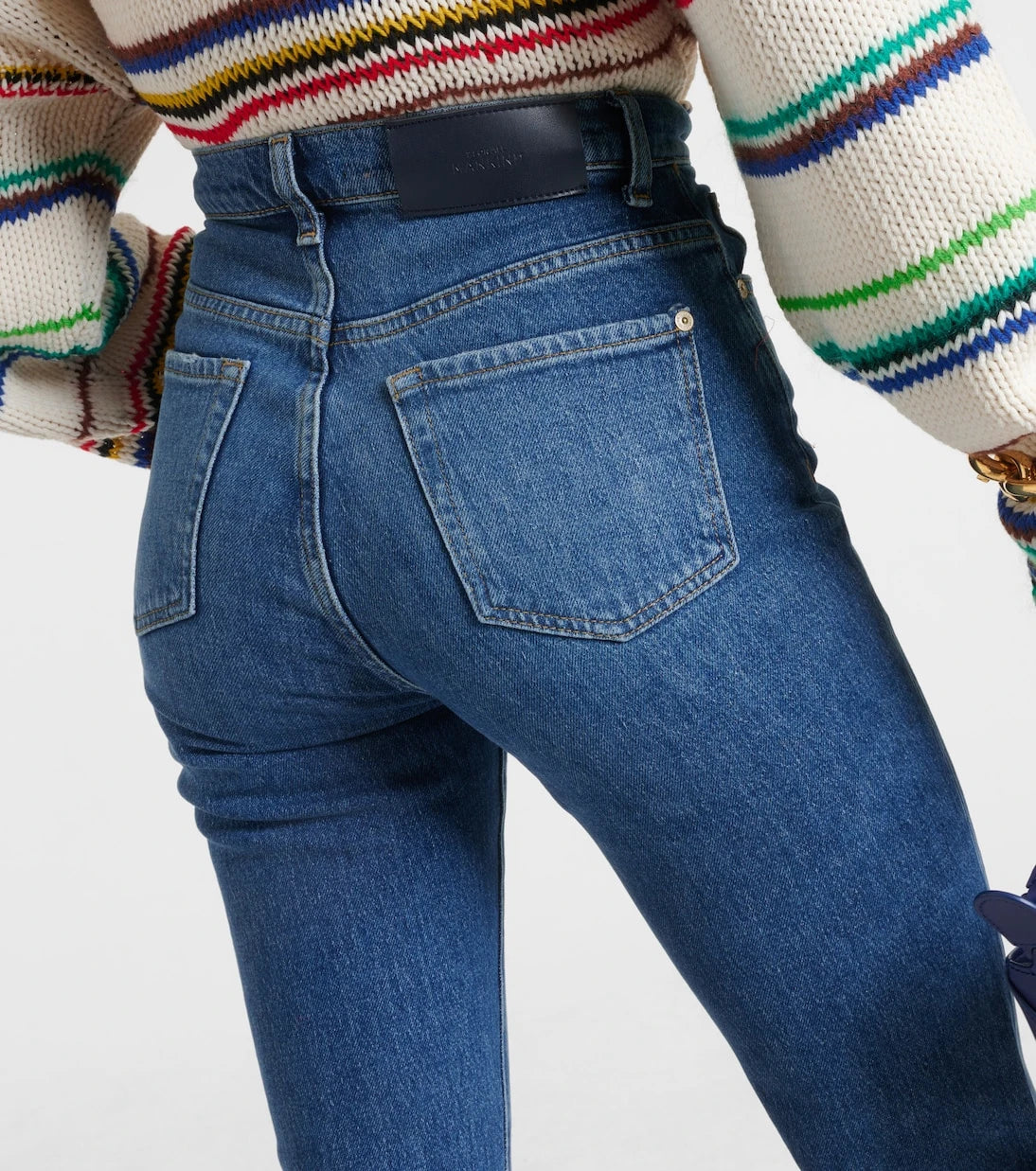 7 For All Mankind - Logan high-rise cropped slim jeans