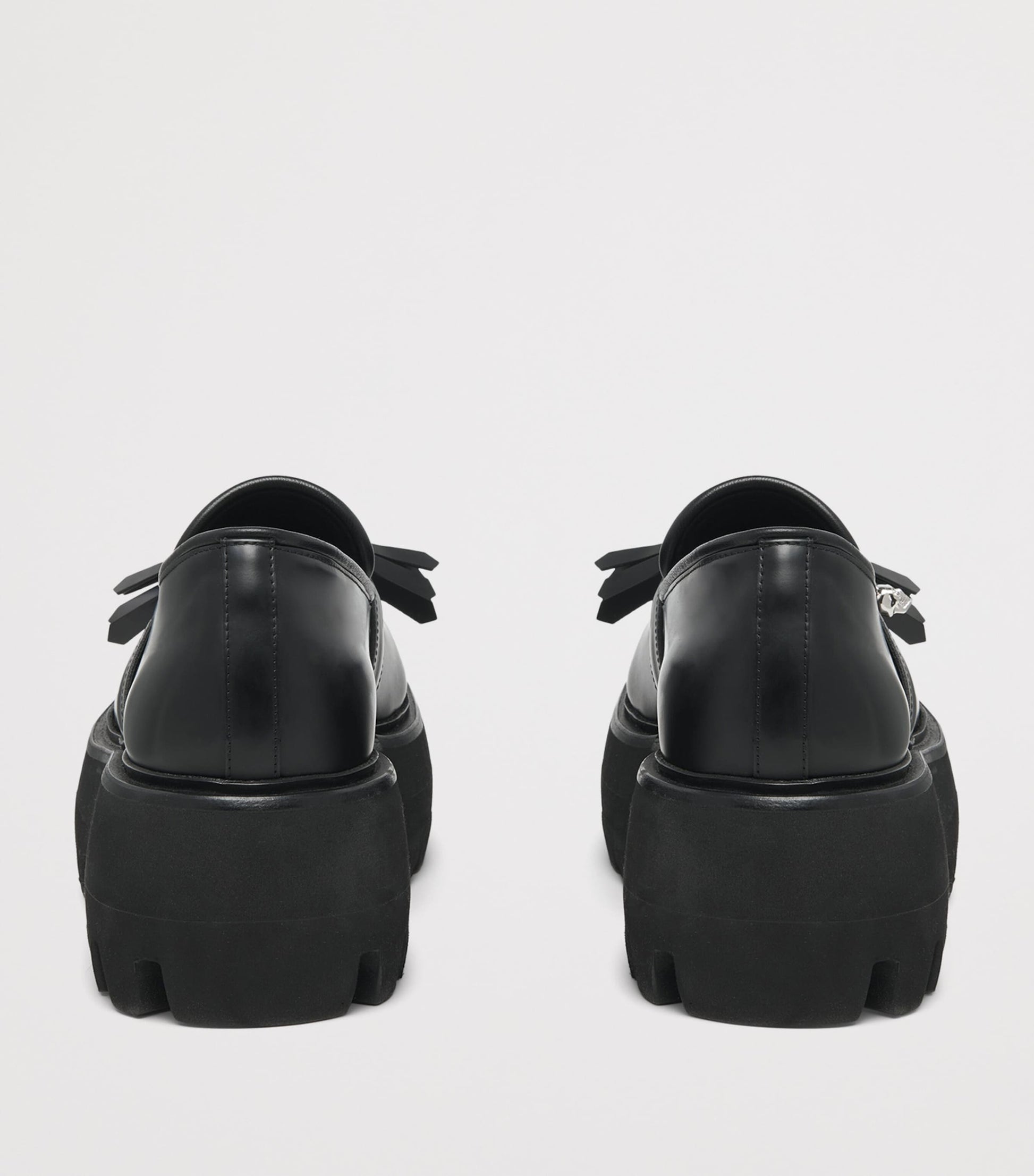 McQueen Leather Sofa Loafers